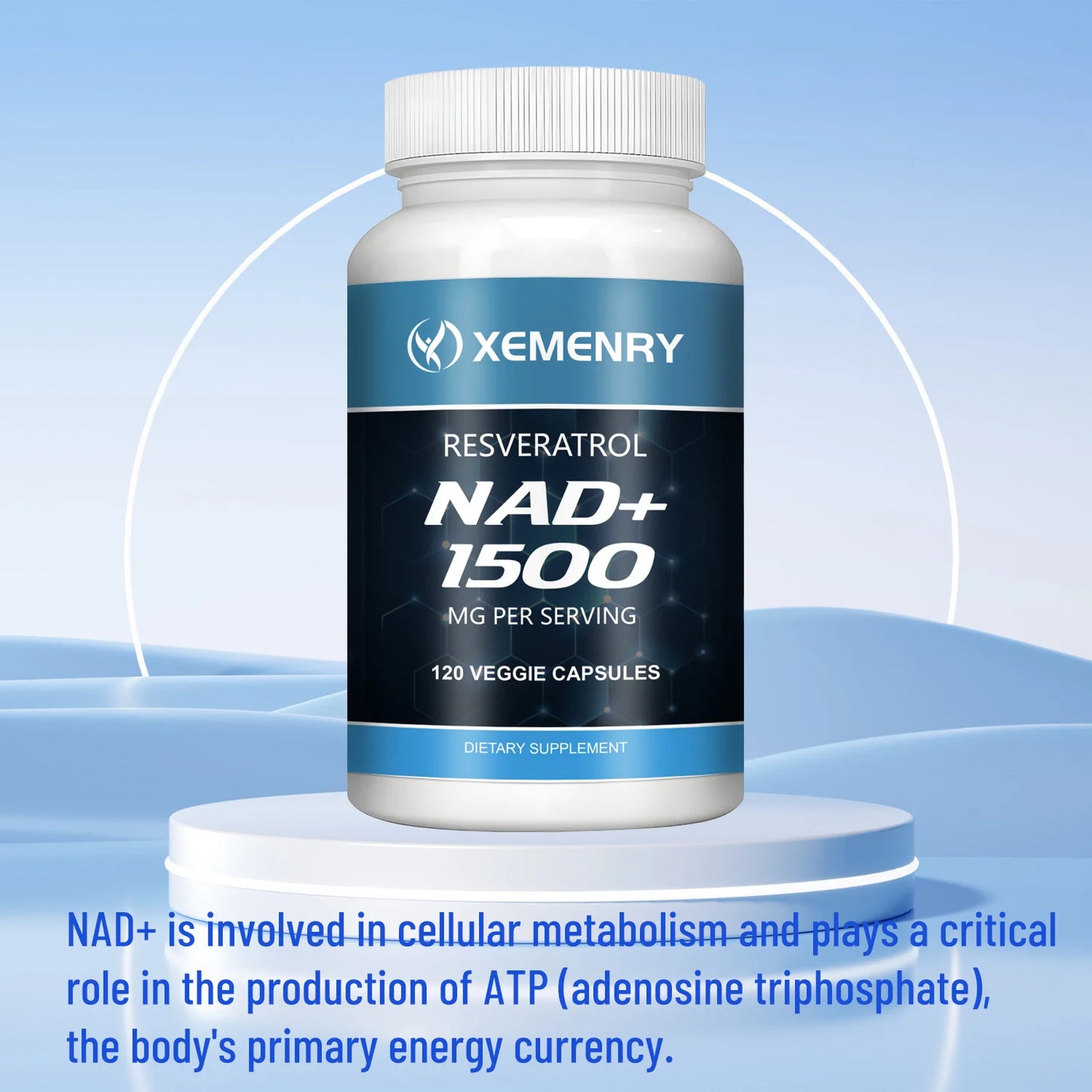 NAD+ Supplements - with Resveratrol