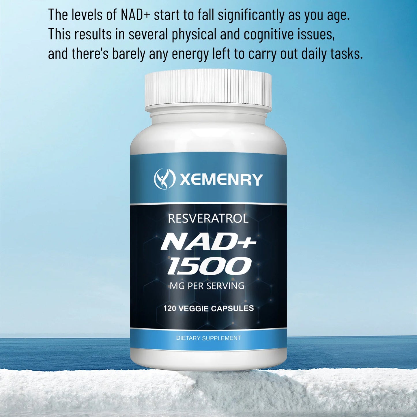 NAD+ Supplements - with Resveratrol