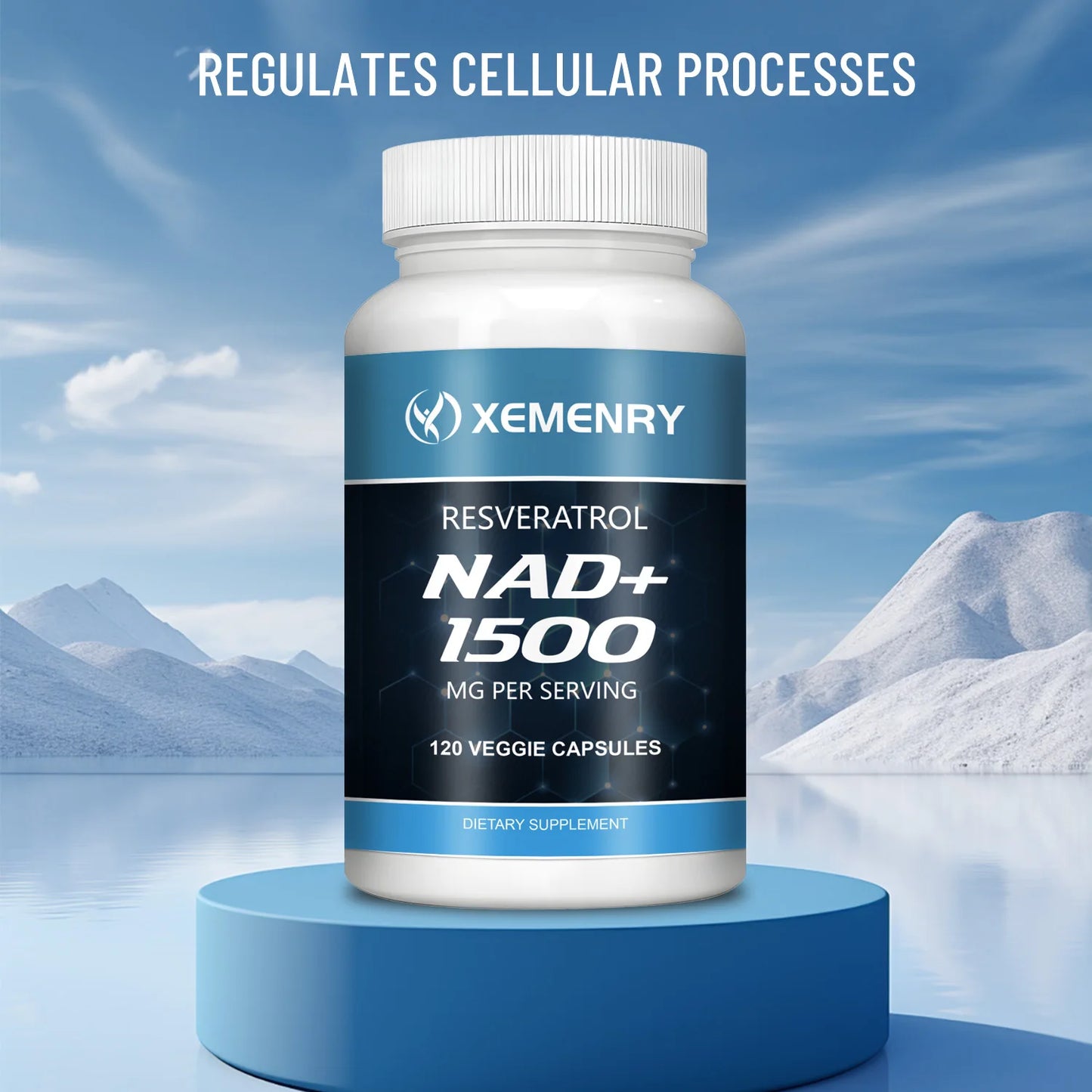 NAD+ Supplements - with Resveratrol