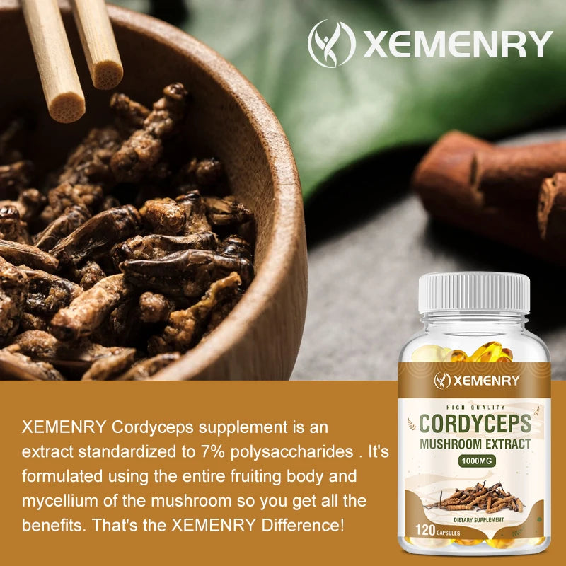 Cordyceps Supplement 1000mg