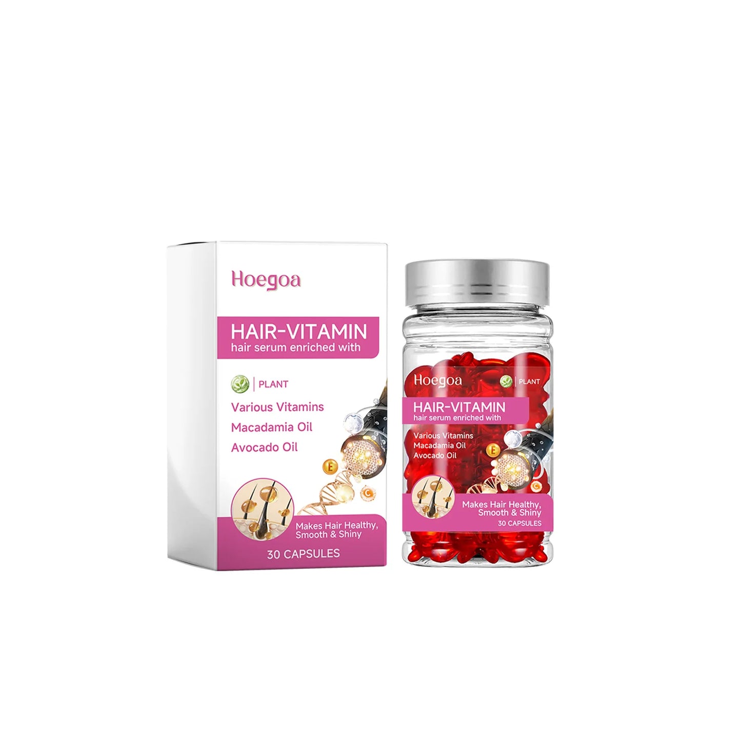 No Rinse Hair Vitamin Capsules Hair Serum