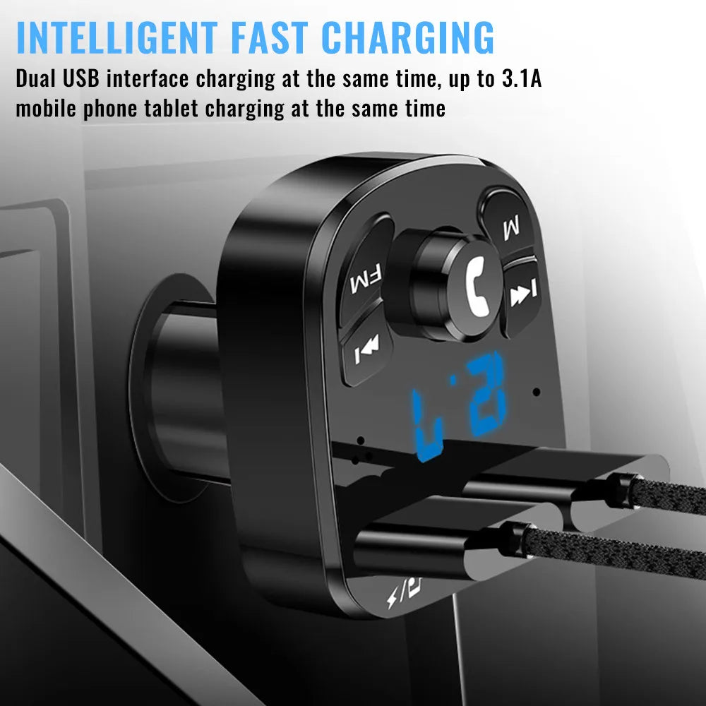 High Performance Bluetooth FM Transmitter