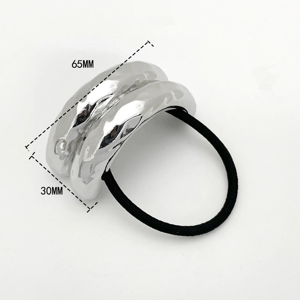 Metal Irregular Double-layer Hair Bands