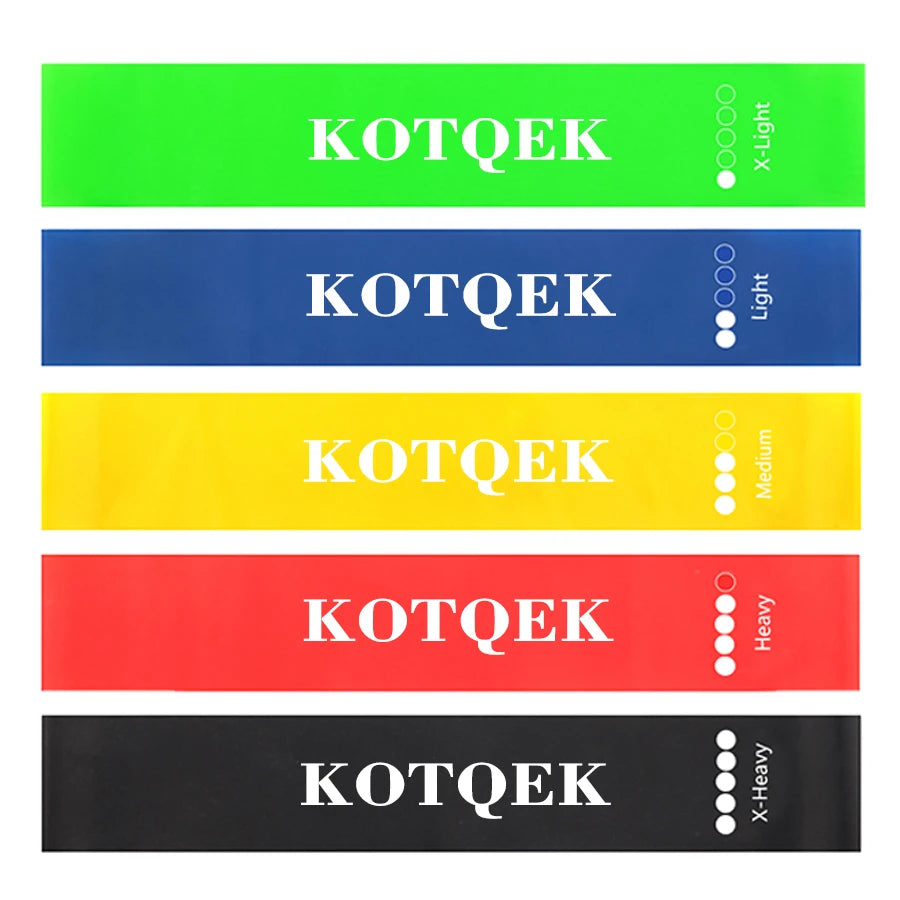 5 Different Levels Resistance Bands