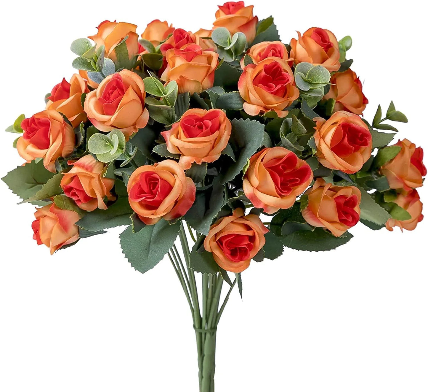10 Heads Artificial Silk Rose Flower