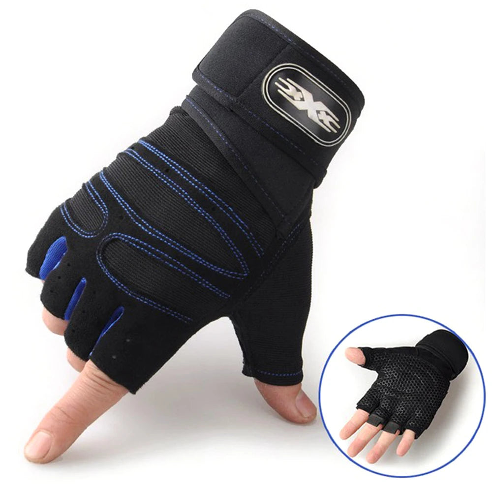 Non-slip Breathable Half Finger Gloves