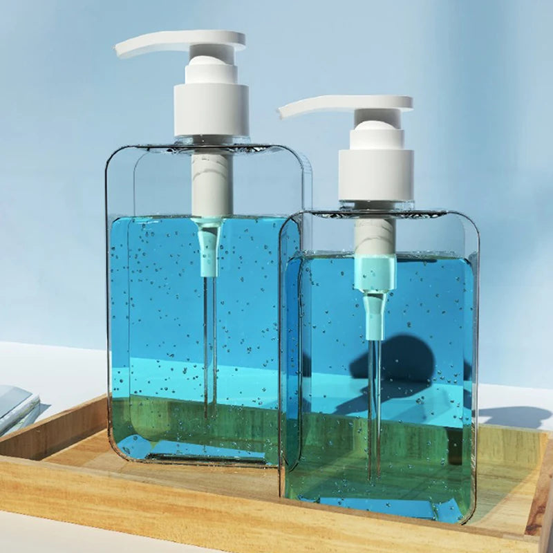 Transparent Square Soap Dispenser