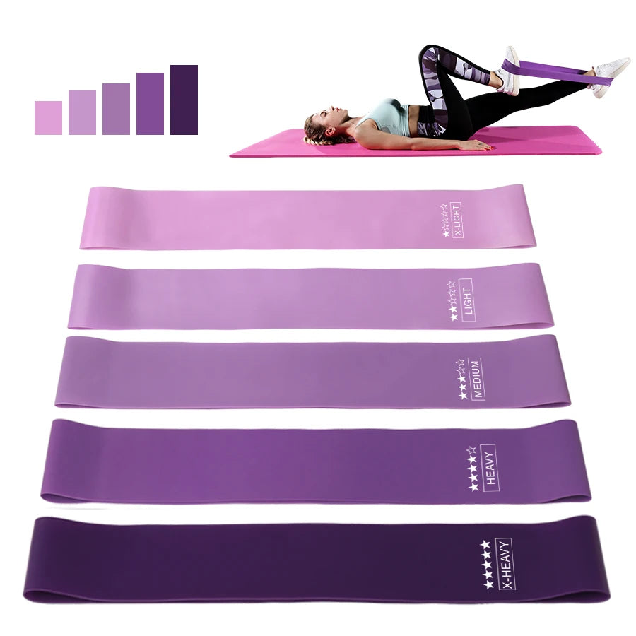 5 Different Levels Resistance Bands