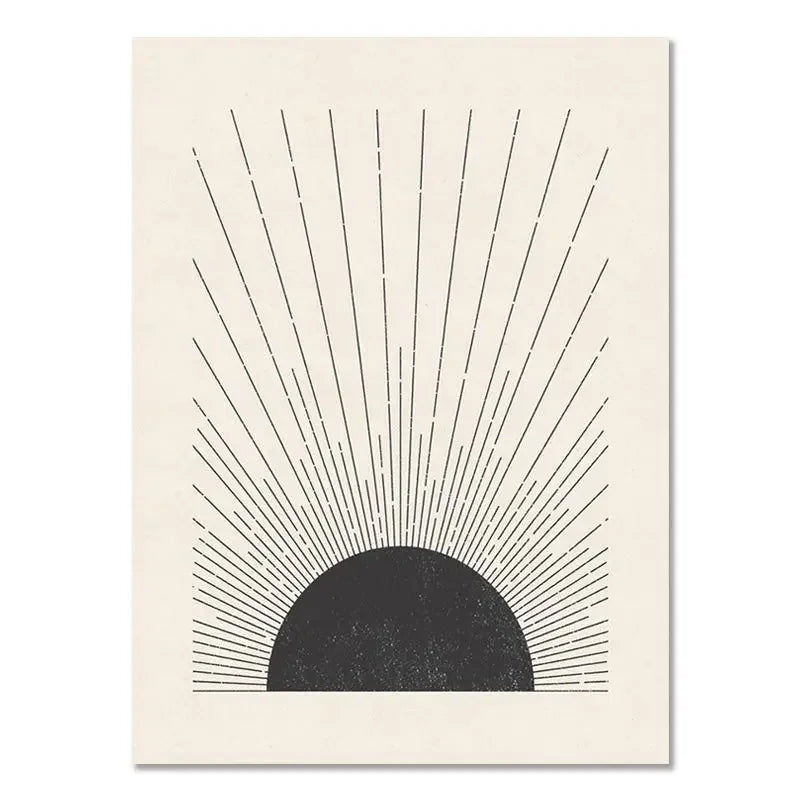 Abstract Bohemian Wall Art Poster
