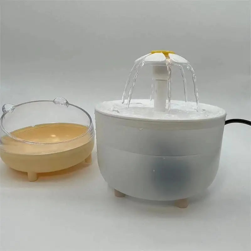 Auto Filter USB Electric Mute Cat Drinker Bowl