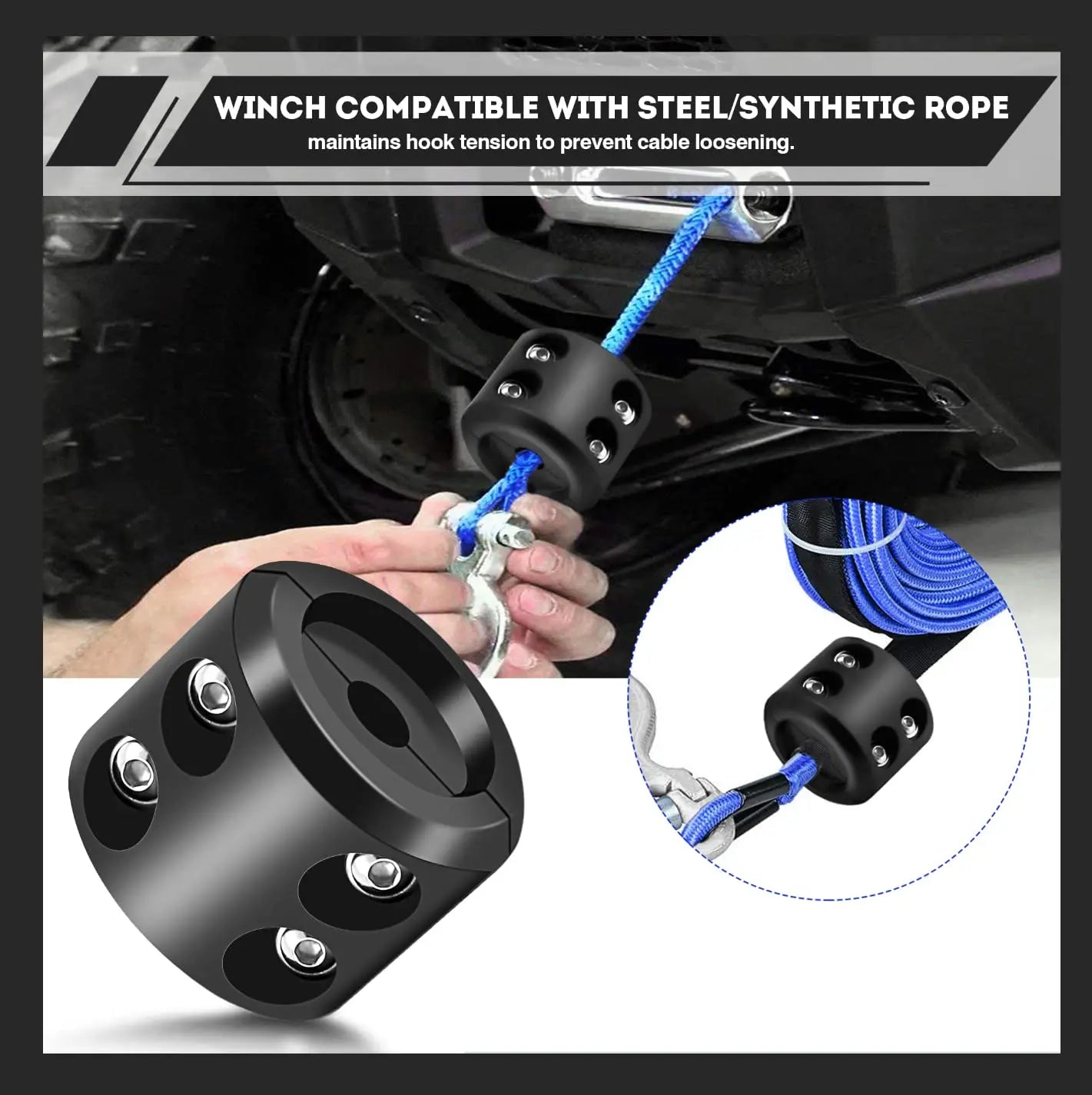 Winch Stopper For Cable