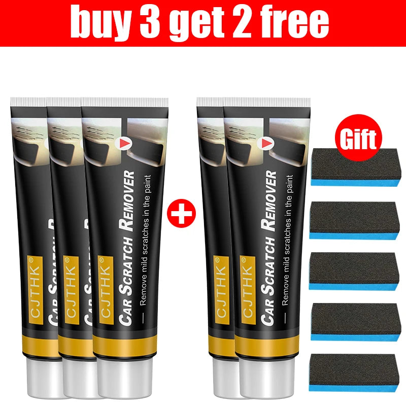 Car Polishing Paste With Sponge