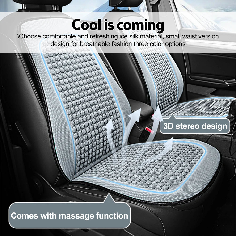 Universal Cool Ice Silk Seat Cover