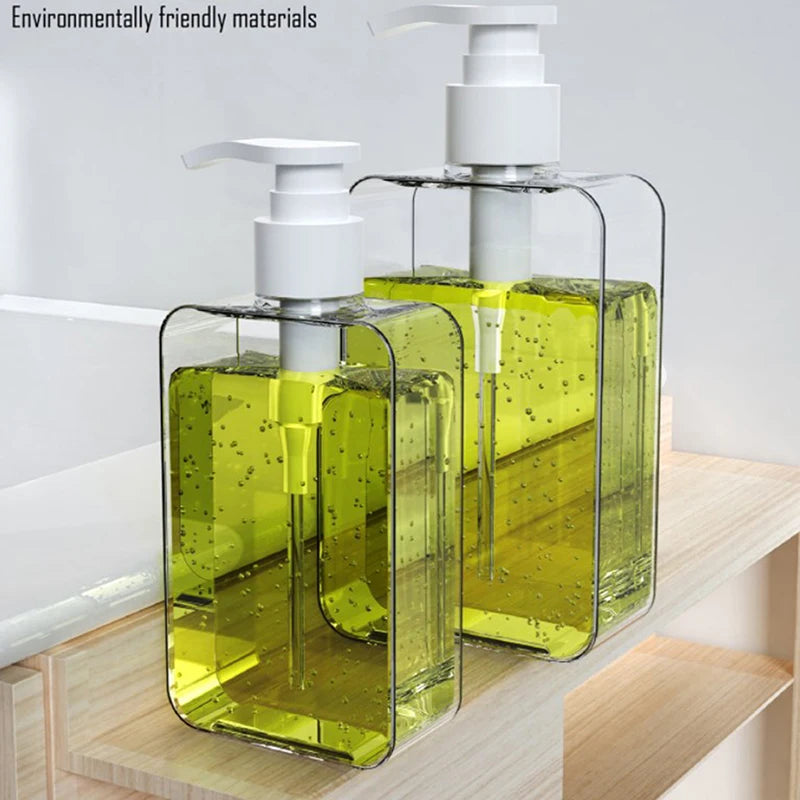 Transparent Square Soap Dispenser