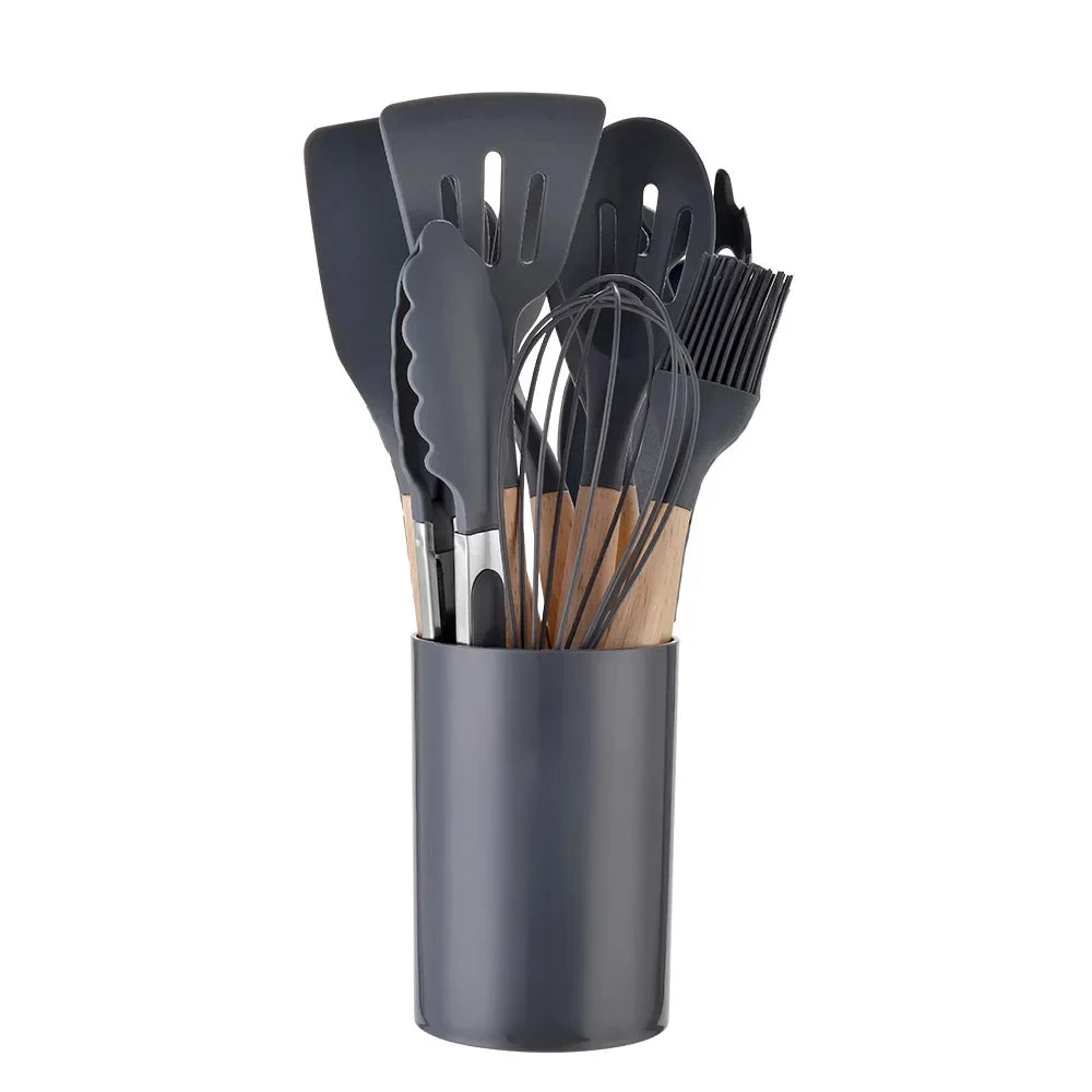 12PCS Non-Stick Silicone Utensils Set