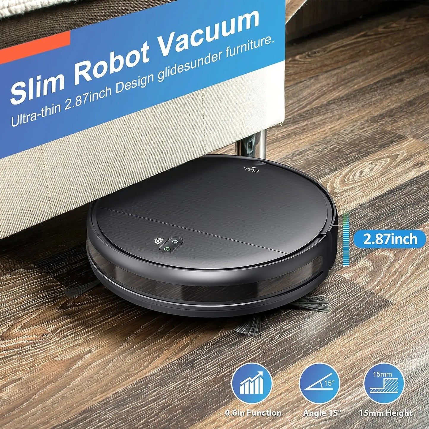 6000Pa Power Auto Charging App Control Robot Vacuum Cleaner