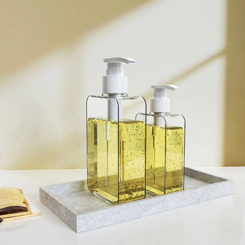 Transparent Square Soap Dispenser