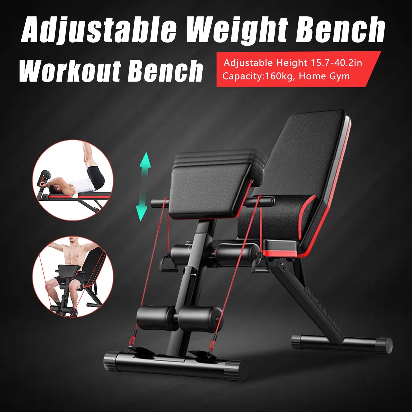 Multifunctional Workout Weight Fitness Bench