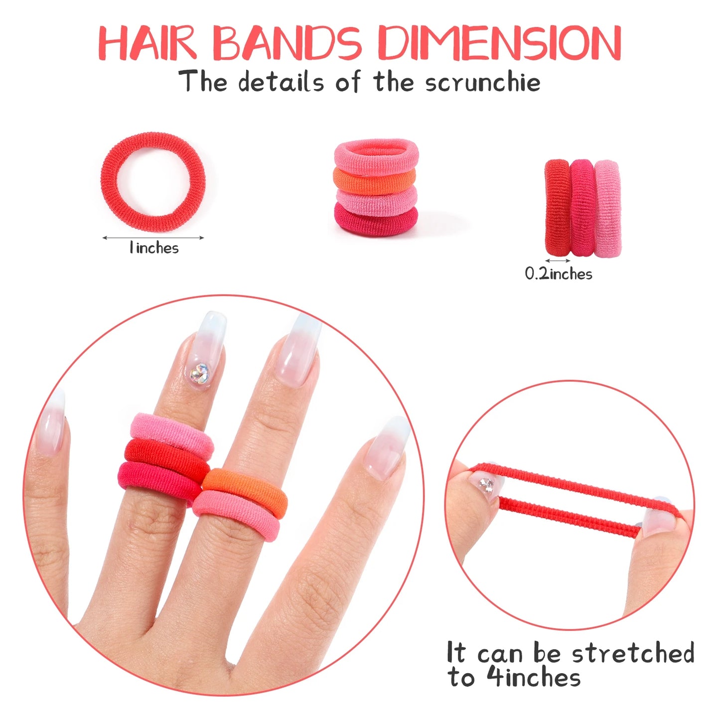 Scrunchie Rubber Band
