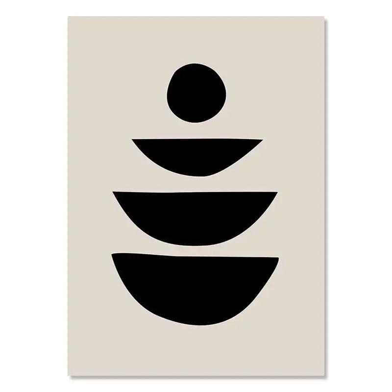 Abstract Bohemian Wall Art Poster