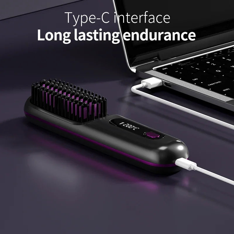 Wireless Portable Negative Ion Styling Tool