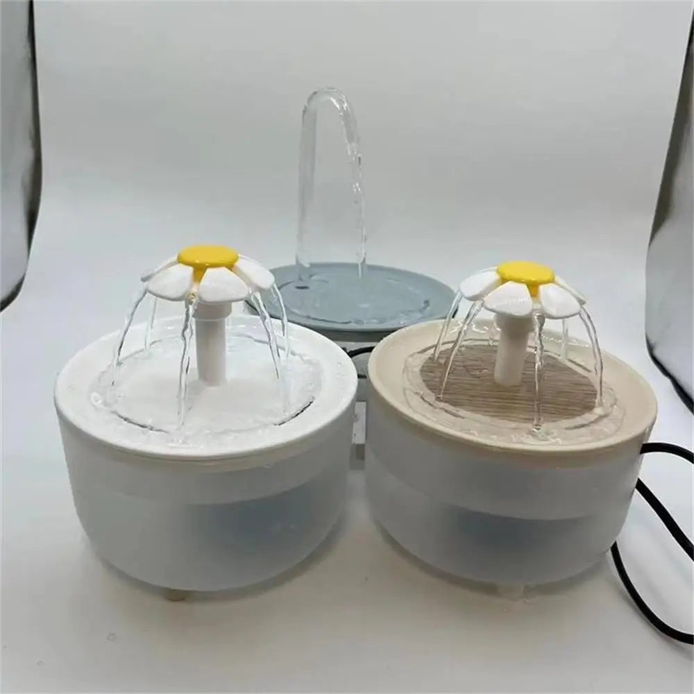 Auto Filter USB Electric Mute Cat Drinker Bowl