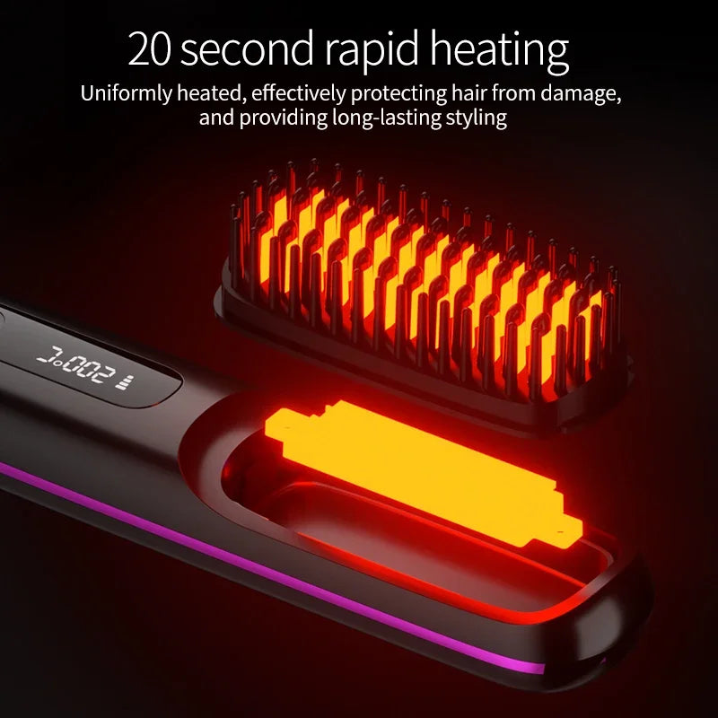 Wireless Portable Negative Ion Styling Tool