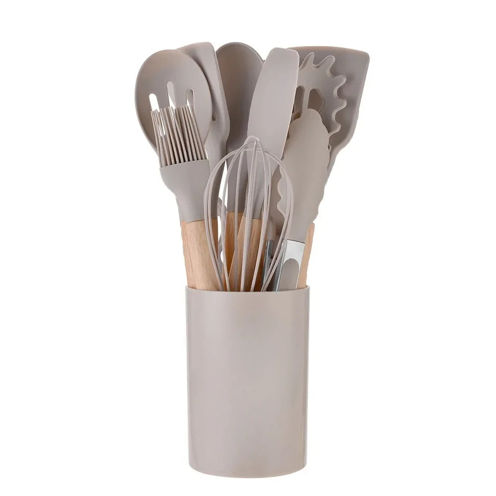 12PCS Non-Stick Silicone Utensils Set