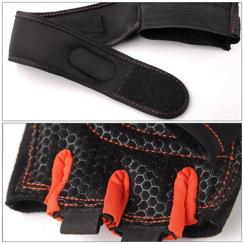 Non-slip Breathable Half Finger Gloves