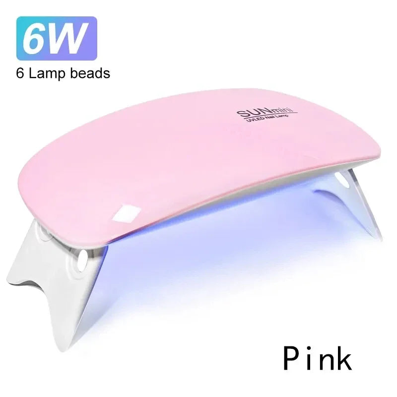 Portable 6W Mini Nail Dryer Machine With USB Cable