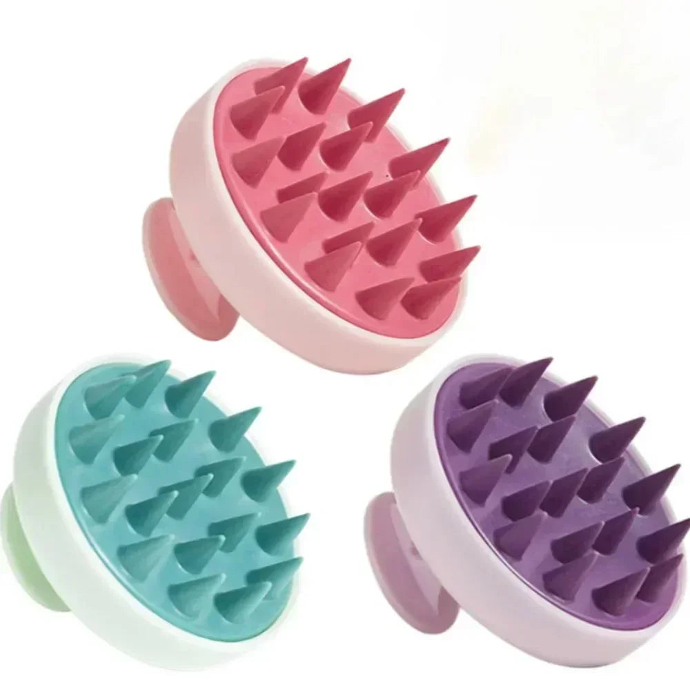 Wet and Dry Scalp Massage Brush
