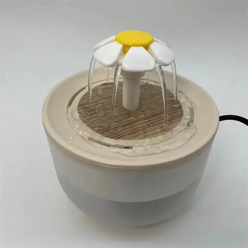 Auto Filter USB Electric Mute Cat Drinker Bowl