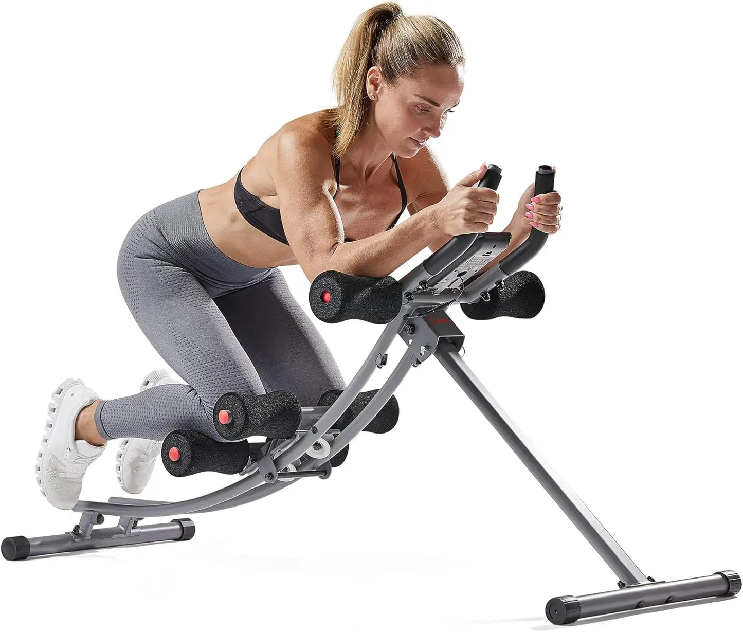 Waist Trainer Ab Roller with Elbow Support
