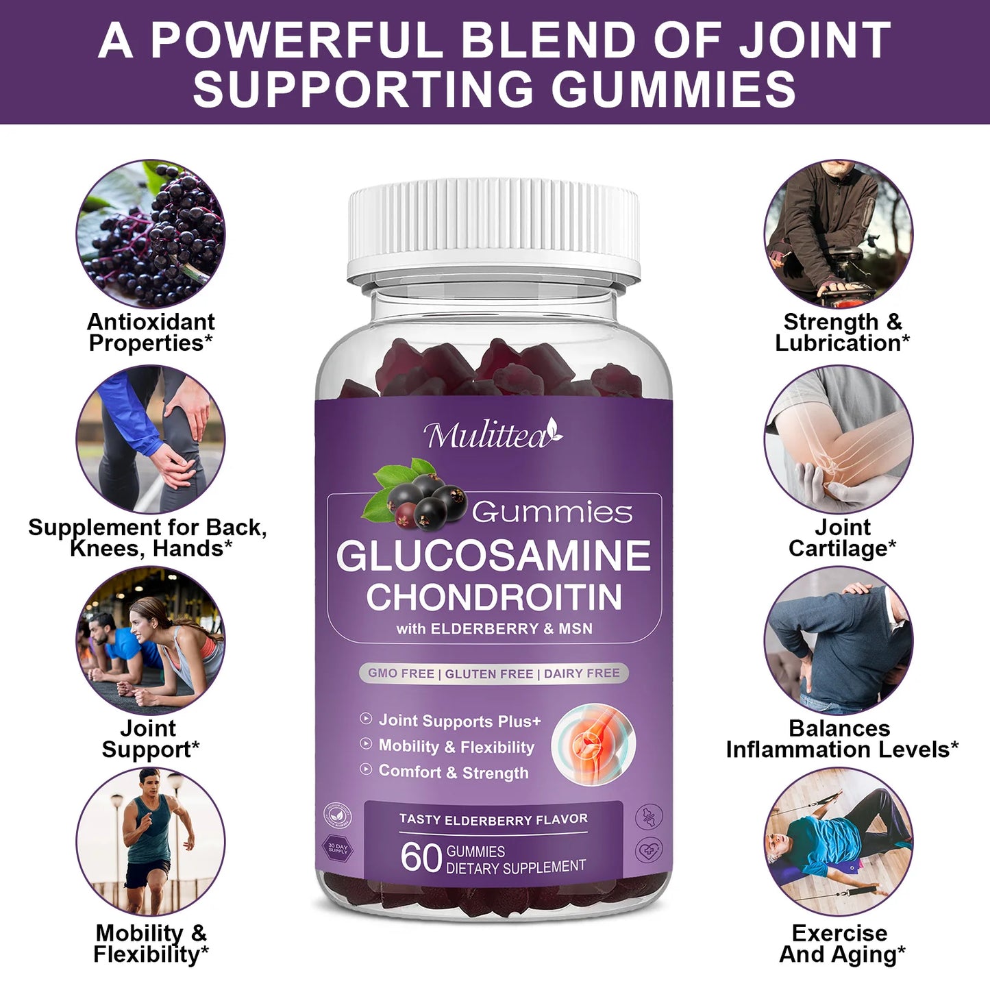 Antioxidant Immune Support Supplement for Adults