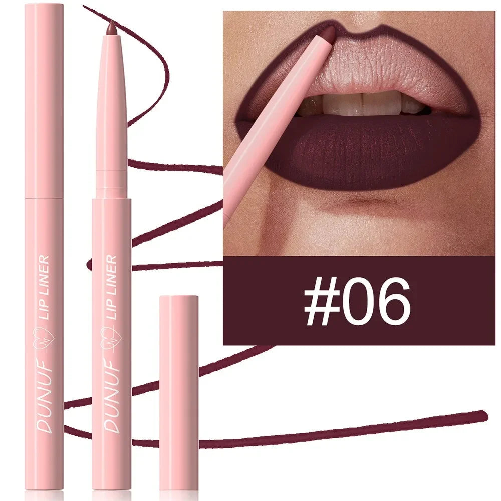 Waterproof Natural Nude Brown Slim Lip Liner