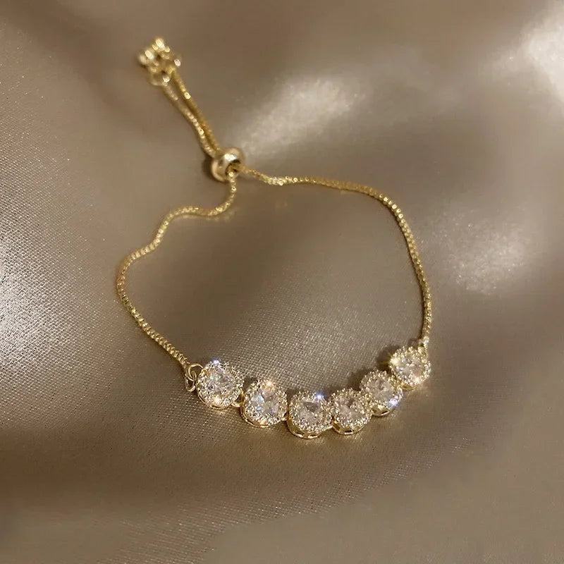 Letter Star Simple Vintage Pendant Bracelet