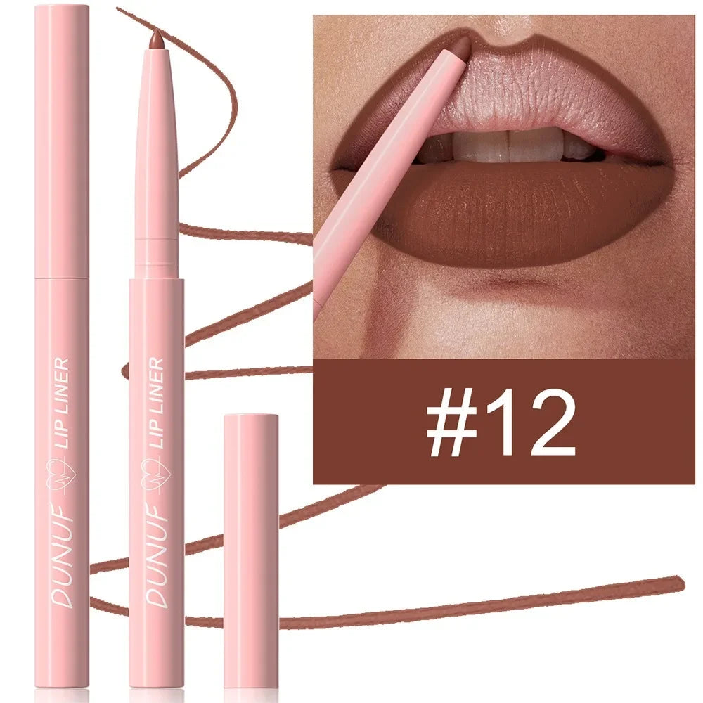Waterproof Natural Nude Brown Slim Lip Liner