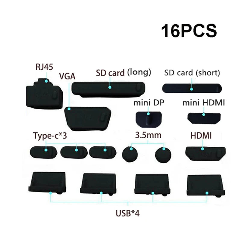 Universal Anti Dustproof Port Silicone Protector