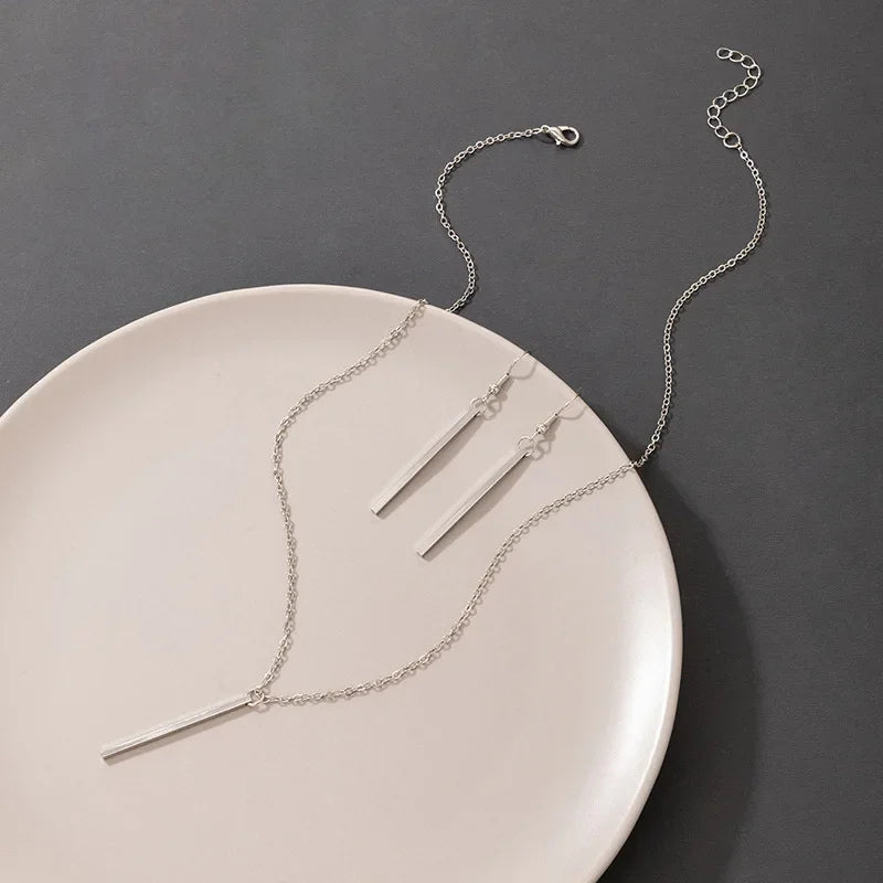 Elegant Gold Stick Jewelry Sets