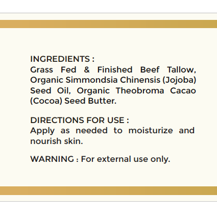 Whipped Tallow Balm