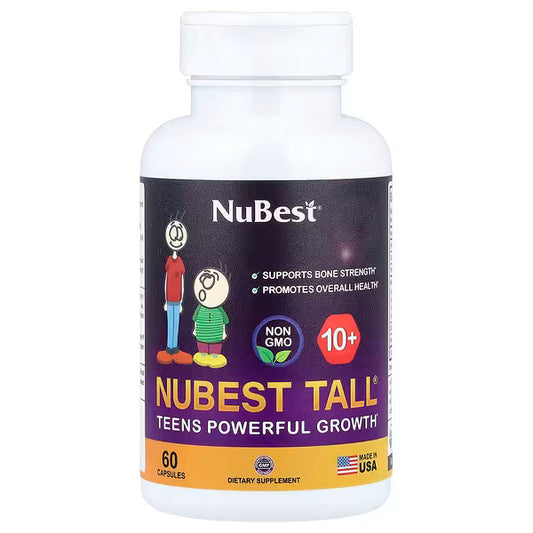 NuBest, Tall® 10+, Teens Powerful Growth, 60 Capsules