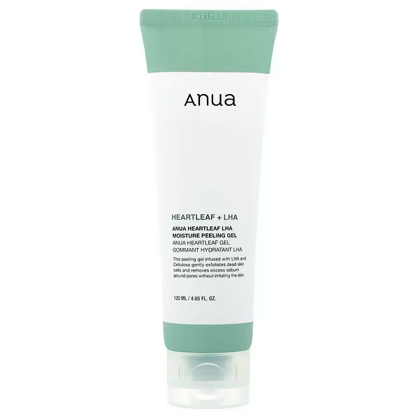 Anua, Heartleaf + LHA Moisture Peeling Gel, 4.05 fl oz (120 ml)