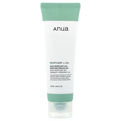 Anua, Heartleaf + LHA Moisture Peeling Gel, 4.05 fl oz (120 ml)