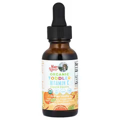 MaryRuth's, Organic Toddler Vitamin C Liquid Drops, 1-3 Years, Orange Vanilla, 1 fl oz (30 ml)