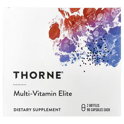 Thorne, Multi-Vitamin Elite, A.M. & P.M., 2 Bottles, 90 Capsules Each