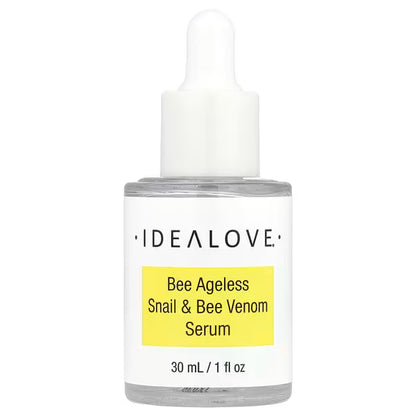 Idealove, Bee Ageless, Snail & Bee Venom Serum, 1 fl oz (30 ml)