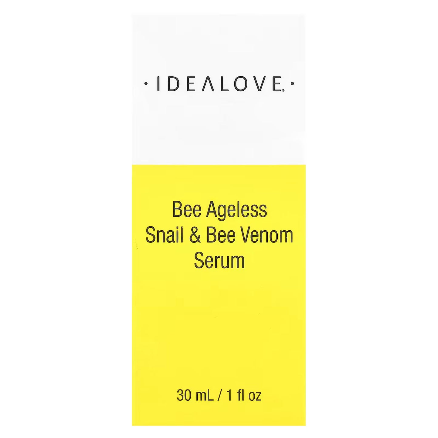 Idealove, Bee Ageless, Snail & Bee Venom Serum, 1 fl oz (30 ml)