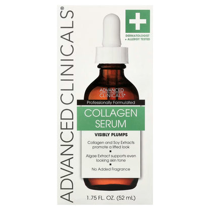 Advanced Clinicals, Collagen Serum, 1.75 fl oz (52 ml)