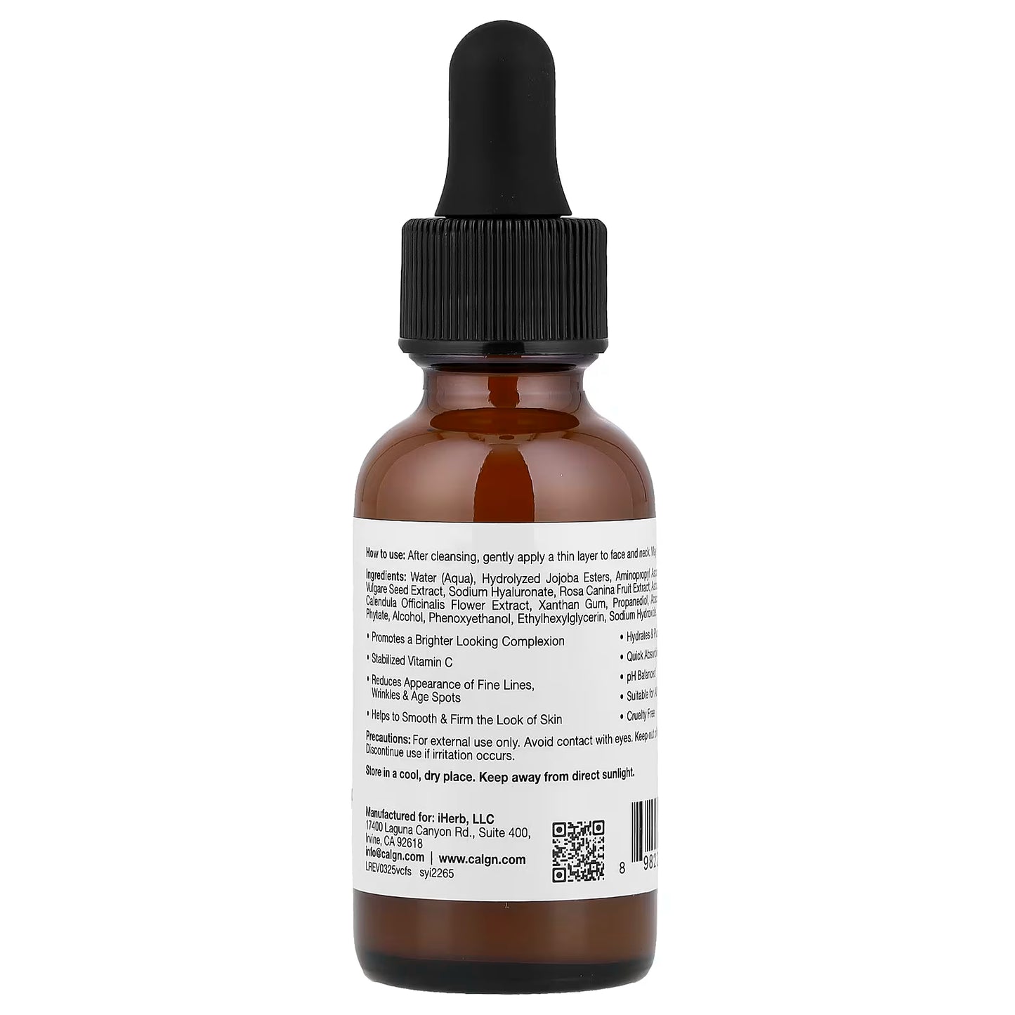 California Gold Nutrition, Beauty, Age Refining Vitamin C Facial Serum, 1 fl oz (30 ml)