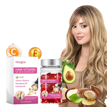 No Rinse Hair Vitamin Capsules Hair Serum